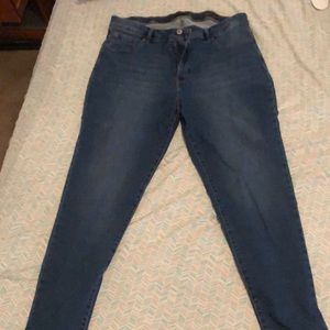Cute plus size jeans! Worn once!